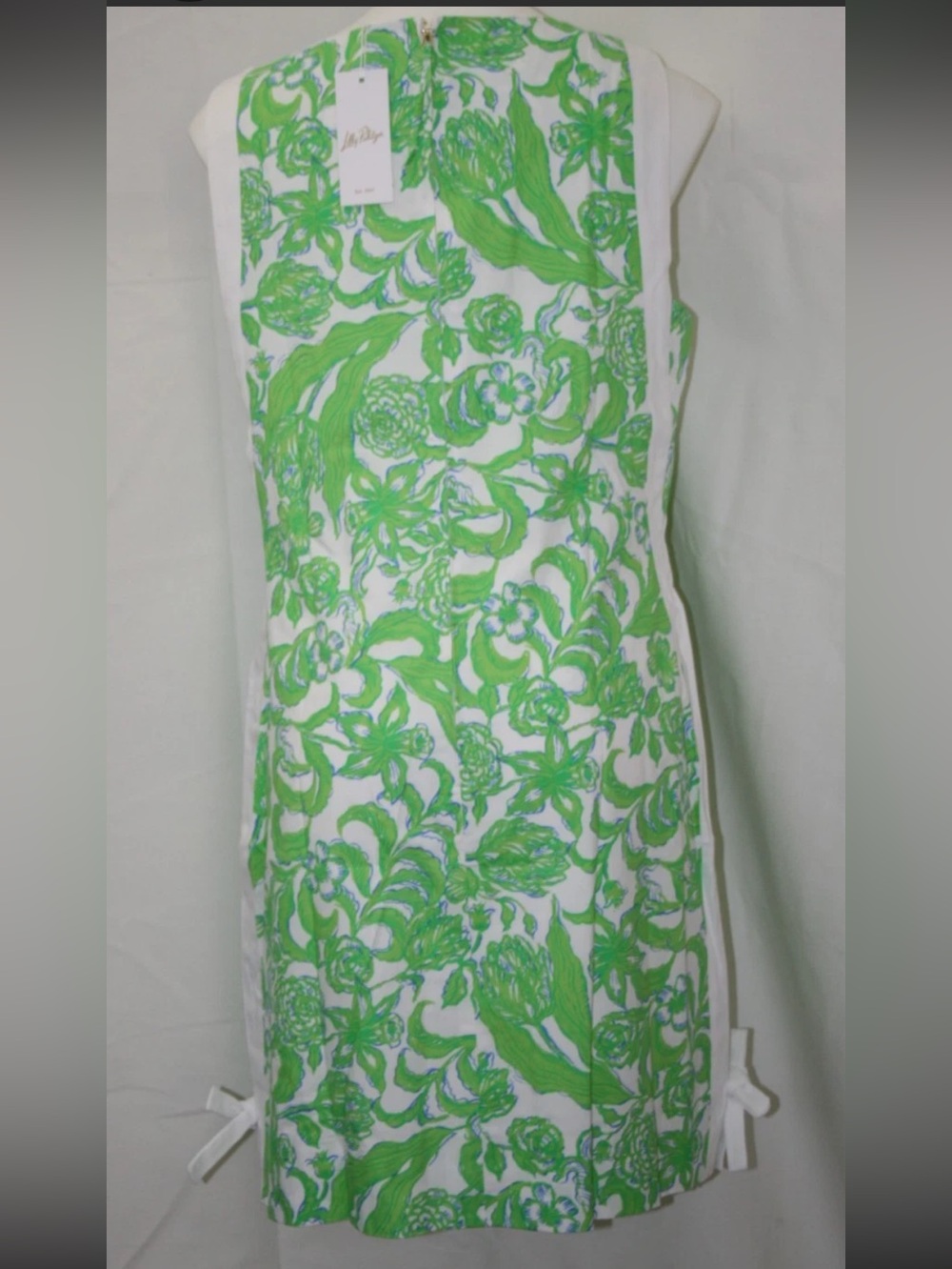 Lilly Pulitzer NWT Beckler Shift Dress Resprt White Daffodil Hill - Picture 7 of 11